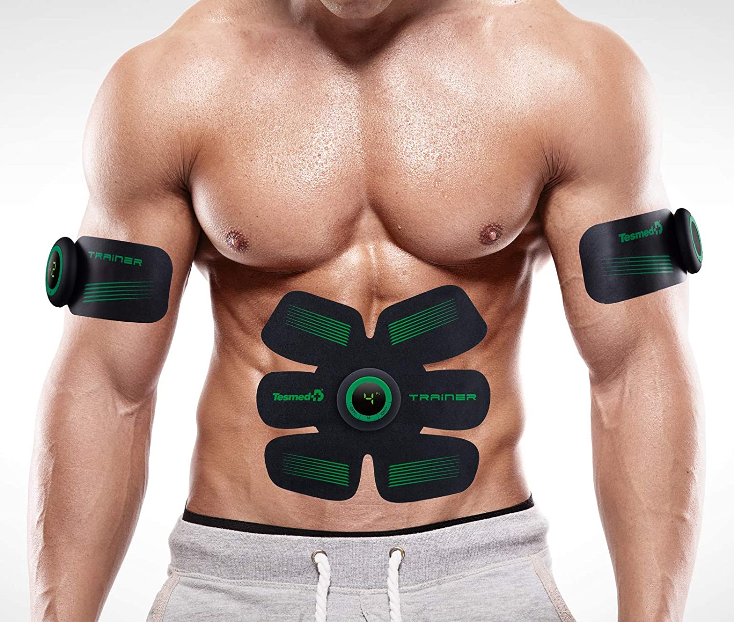 TESMED TRAINER: 3 elettrostimolatori wireless, ricaricabili con cavo USB