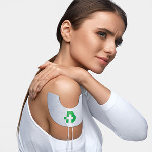 TESMED Shoulder 2 électrodes de qualité supérieure pour le traitement des épaules, pas besoin de gel